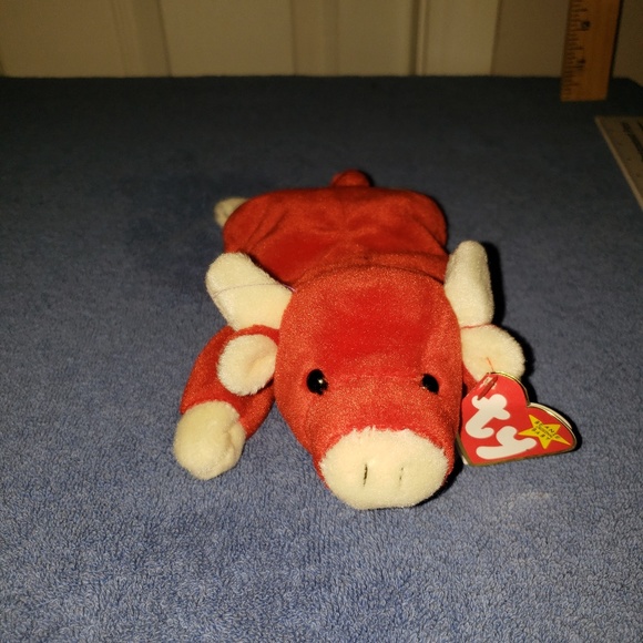 s-l400.jpg Ty Snort Beanie Baby 1995 Retired w Tag Errors